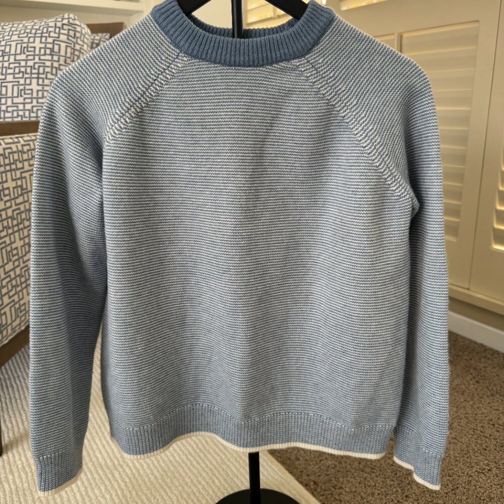 Bohme Cotton Striped Crewneck Sweater - Picture 11 of 13